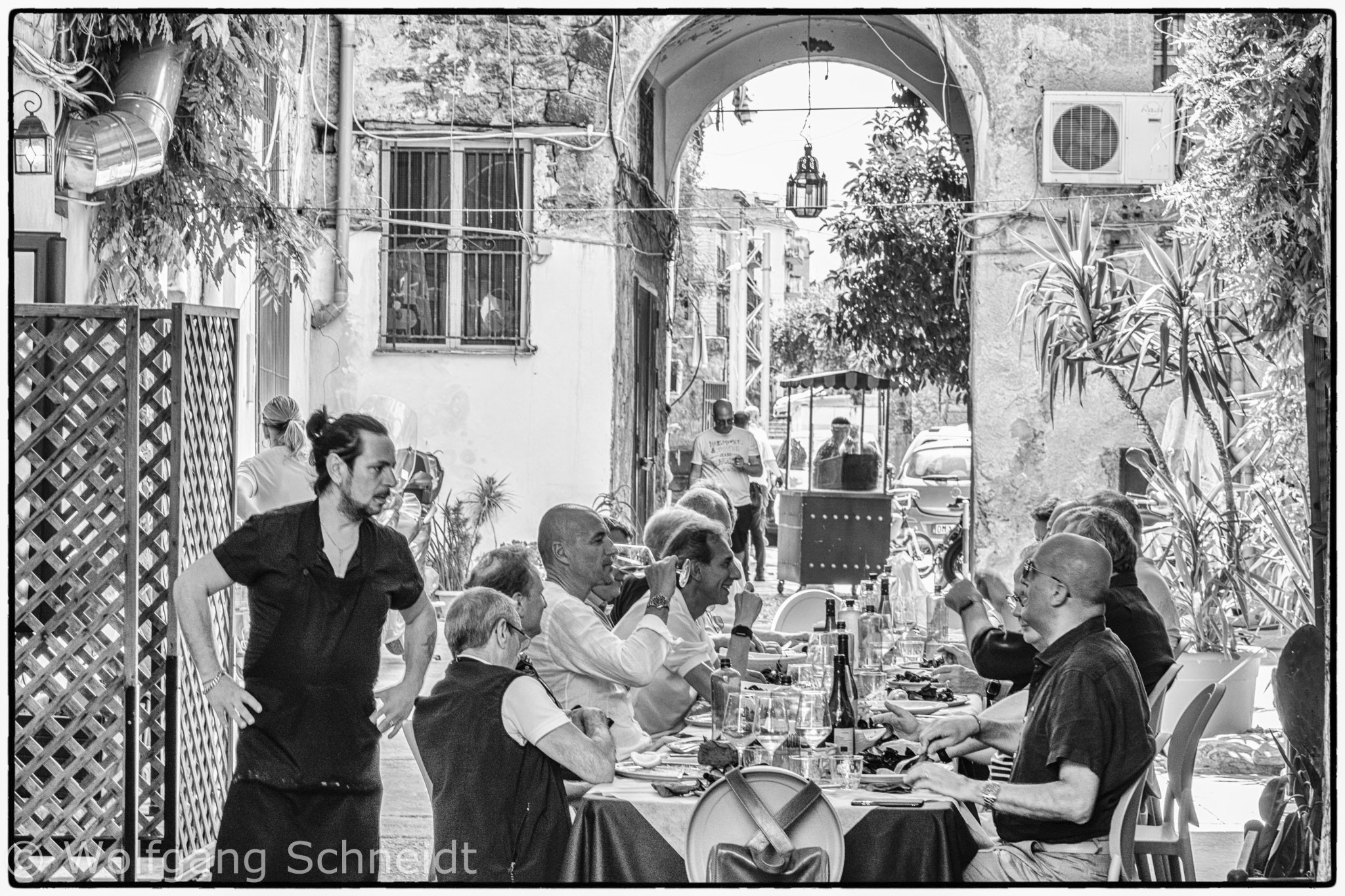 Palermo in Schwarz-Weiß